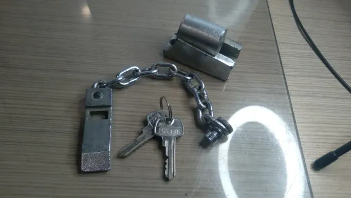 Corrente GOLD antirroubo de porta com fechadura