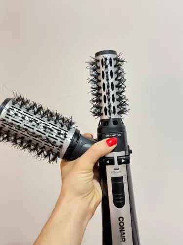 Escova Rotativa Conair Diamond Brilliance 3 em 1 900W