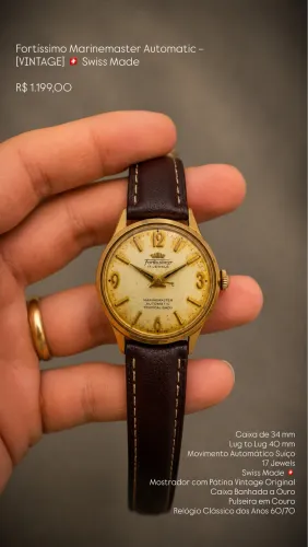 Fortíssimo Marinemaster Automatic - Swiss Made