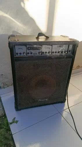 Caixa de som amplificada com bluetooth