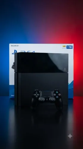 Ps4 + 1 controle - limpo e revisado!