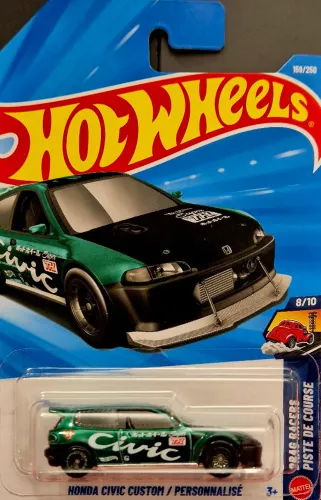 Hot Wheels Honda Civic Custon STH Super T-Hunt lacrado