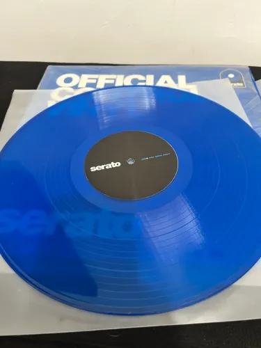 Par de disco serato azul