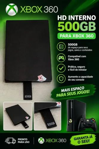 Hd Interno Para Xbox 360 500GB