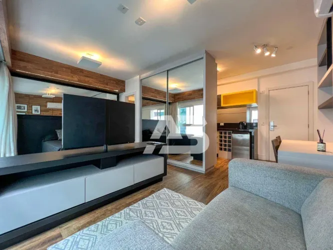 Studio para locação com vaga de garagem no Lifespace Curitiba - 33m²