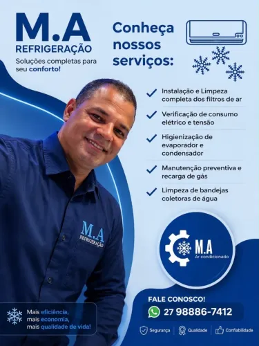 M.A refrigeração