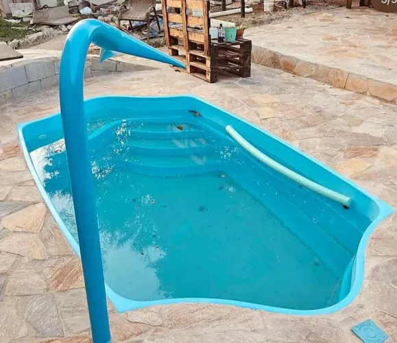 PICINA MODELO JADE DE 3.80X2X1 EM PROMOÇÃO DA FÁBRICA 