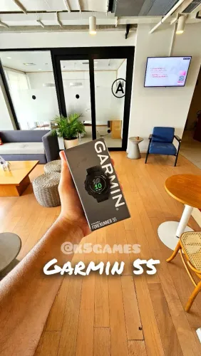 Garmin Forerunner 55 Preto - Lacrado - COMPRA SEGURA ABC SP