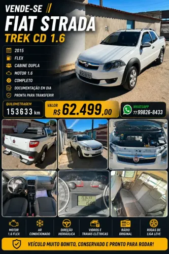 Fiat Strada Trekking 1.6 16V Flex CD 2015
