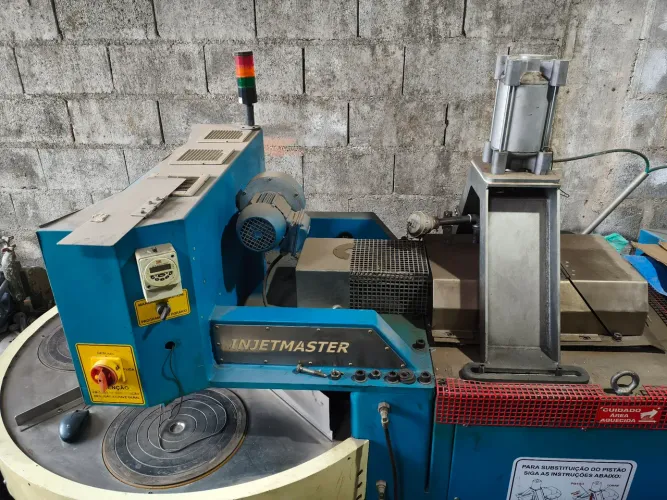 Injetora centrífuga de Zamac injetmaster 4/4 TC400 automática