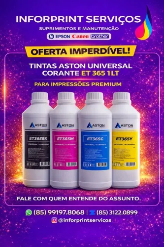 KIT TINTAS ASTON UNIVERSAL CORANTE ET365 1LT