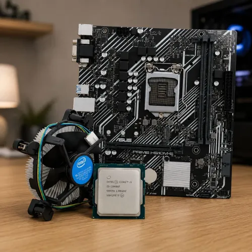Kit i5-10400F + ASUS H510M-E + Cooler Intel | LGA1200