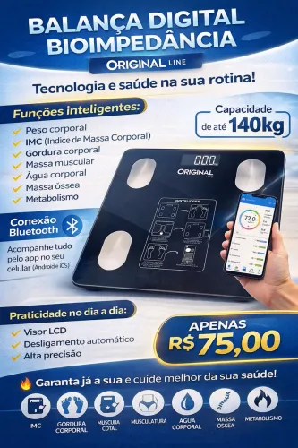 Balança digital corporal