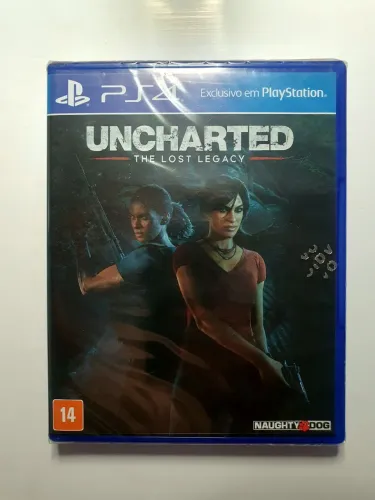 UNCHARTED THE LOST LEGACY PS4 PS5 EM PORTUGUÊS 100% ORIGINAL TOTAL PORTUGUES NOVO LACRADO