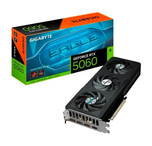Placa de video Nvidia rtx 5060 8gb ddr7 Gigabyte Geforce Nova e lacrada
