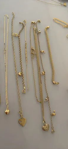 Vendo peças no ouro 18k por R$ 500g