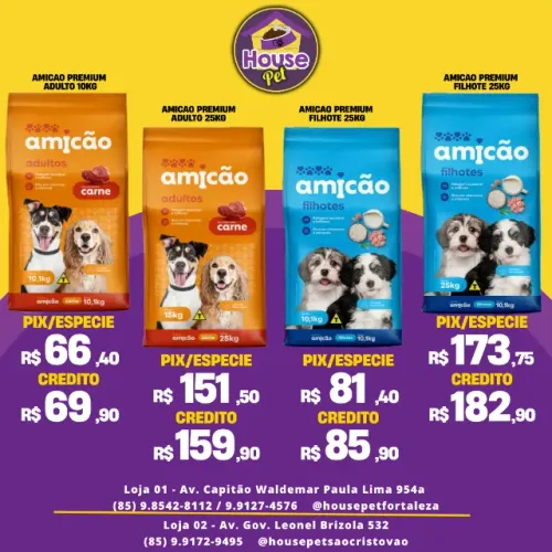 Racao Amicao Premium