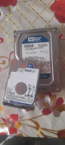 HD WD de 500gb 2 por 1