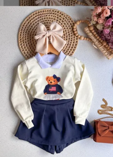 Conjunto infantil agasalho moletom Tam 4