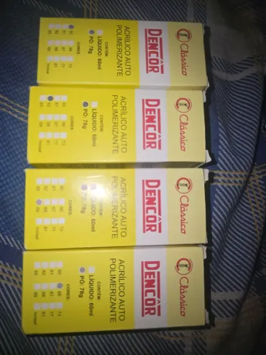 Acrílico autopolimerizante - Odontologia