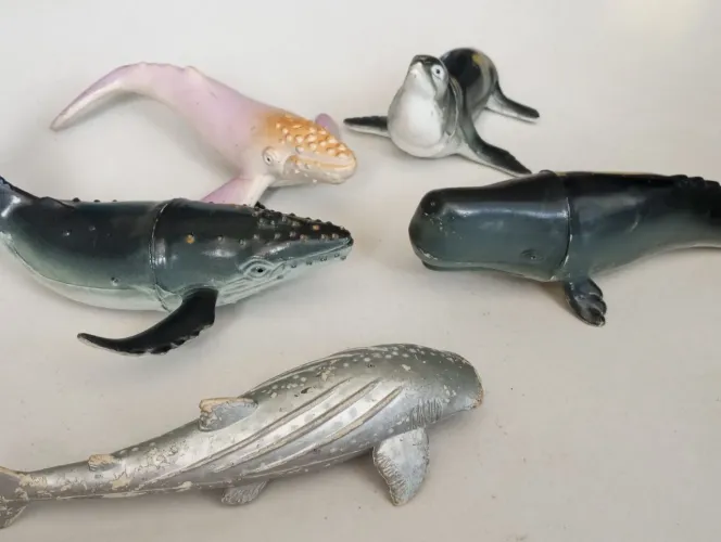 Lote de miniaturas - animais marinhos