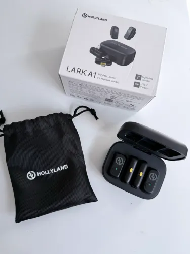Hollyland LARK A1 Duo - Microfone Sem Fio