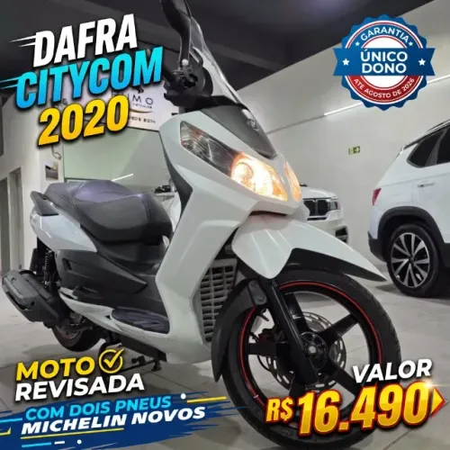 Dafra Citycom S 300i - 2020 com 34.000Km e Unico Dono ate agosto de 2020