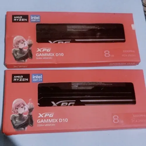 (2x8GB) Memória DDR4 XPG Gammix D10 8GB 3200Mhz Adata