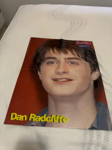 Pôster antigo Daniel Radcliffe + Tom Felton