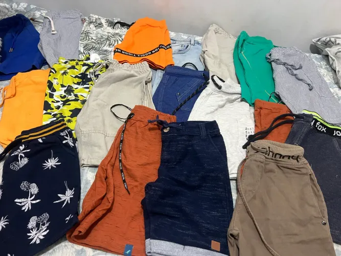 Lote de roupa de meninos 10/12 anos 