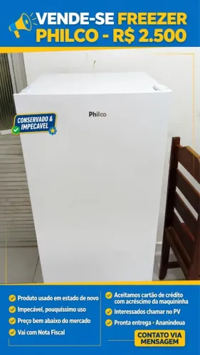 Freezer Philco