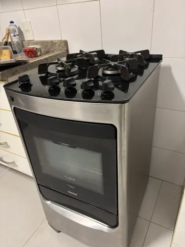 Fogão mesa de vidro