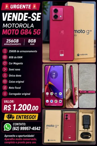 Vendo celular Motorola Moto G84 5g