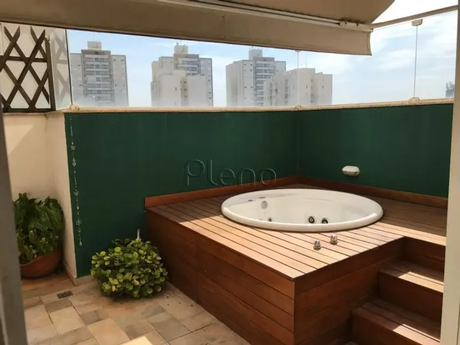 Cobertura à venda em Campinas, Mansões Santo Antônio, com 3 suítes, com 136 m²