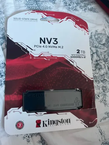 SSD Kingston NV3 2TB NVMe M.2 PCIe 4.0 ? Lacrado!