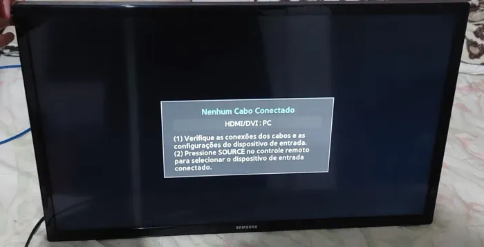 Televisão monitor - TV Samsung