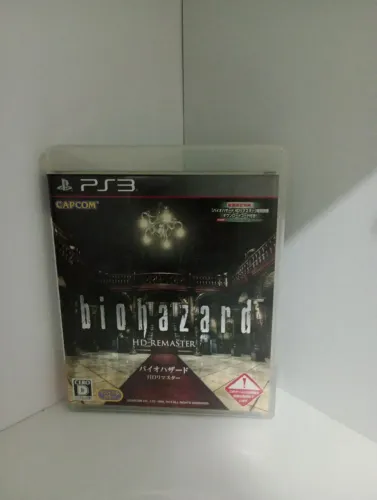 RESIDENT EVIL BIOHAZARD HD REMASTER PLAY 3 ORIGINAL JAPONÊS