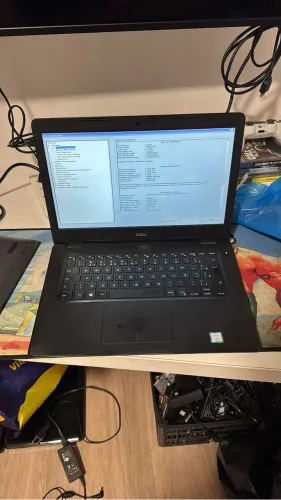 notebook dell i5 8gen - cm ssd e bateria poor