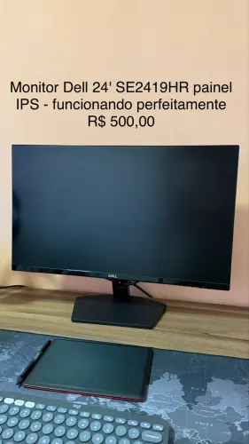 Vendo itens de computação e escritório