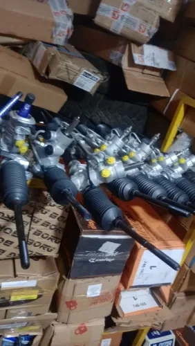 Caixas de direção hidráulica e elétrica