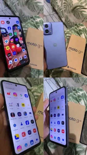 Moto G34 128 gigas pra vender hoje ainda 
