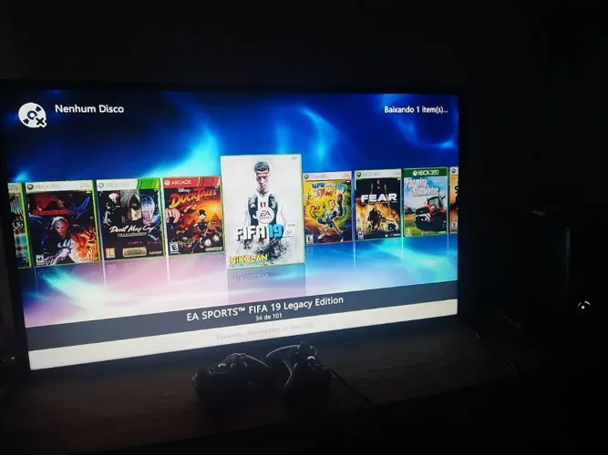XBOX360 DESTRAVADO RGH 500GB COMPLETO 