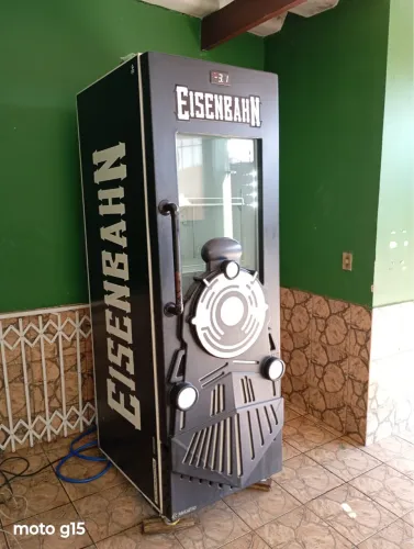 Frezzer locomotiva Eisenbahn cervejeira grande
