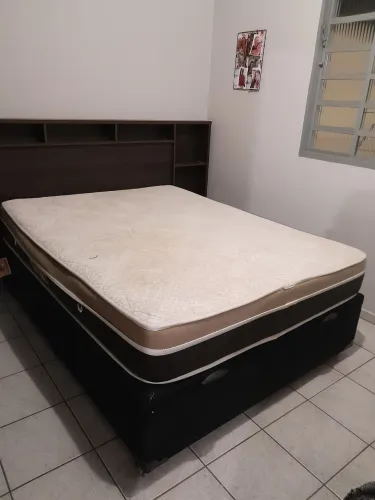 Cama box baú casal