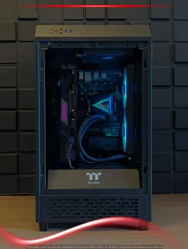 Desktop i5 12500, RX 5700 XT 8GB, 16GB RAM, 500GB NVMe, WC 240mm, Gabinete Tower 200