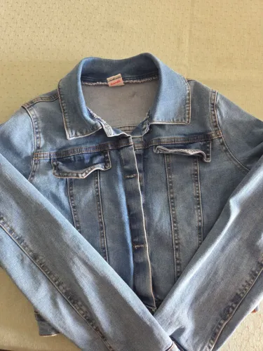 Jaqueta jeans infantil menina