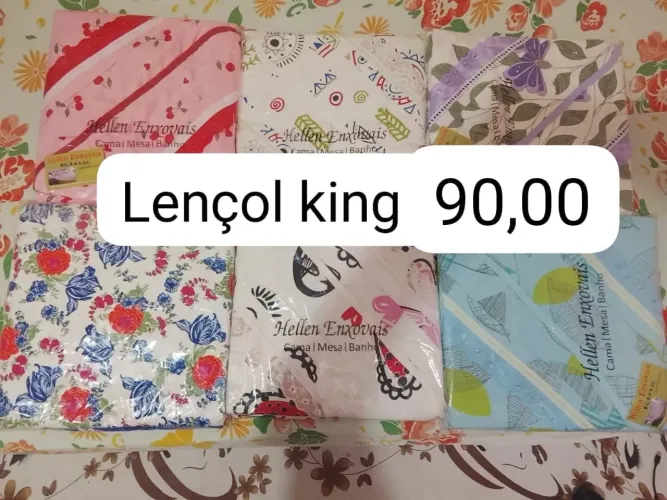 LENÇÓIS DE MALHA E FRONHAS