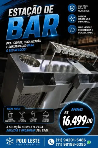 Estação para bar