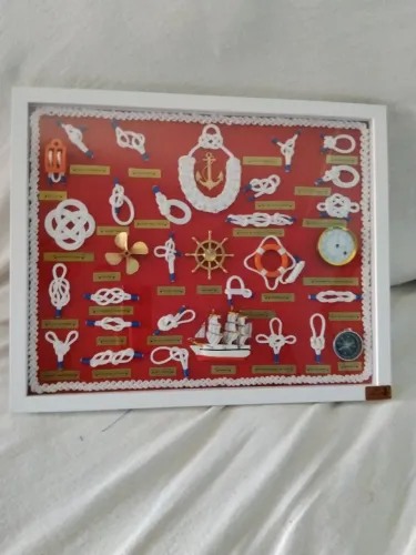 quadros de nó arte naval