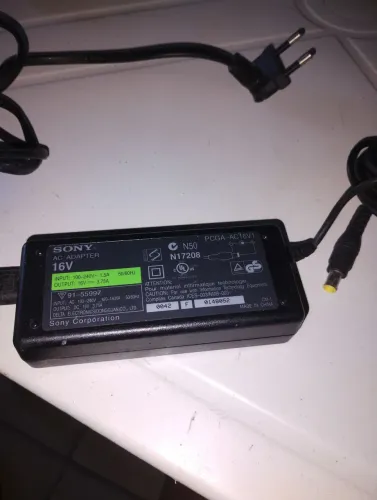 Fonte pra notebook Sony 16v